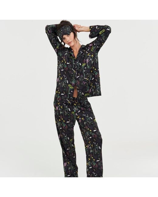 Fable England Black Wilderness Pyjamas