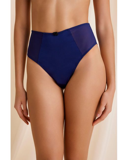 Scarlett Gasque Blue Dorothy High-Waist Brief