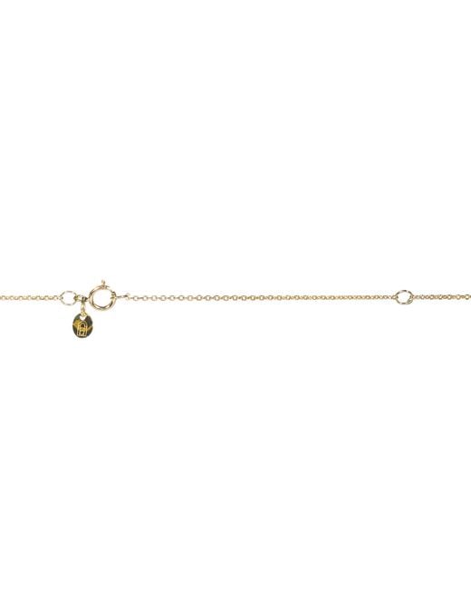 Sheida Farrokhi Pink Minimal Flower Bracelet