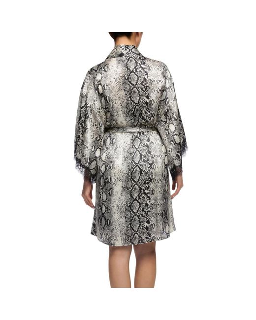 SAINTED SISTERS White Scarlett Robe Ivory Snake