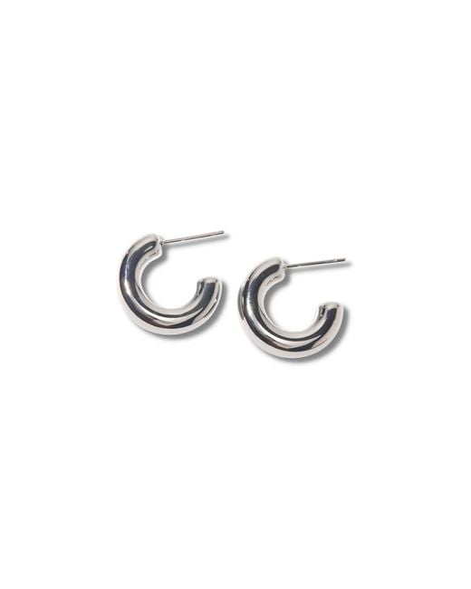 Mickey's Girl Metallic Mini Hoop Earrings