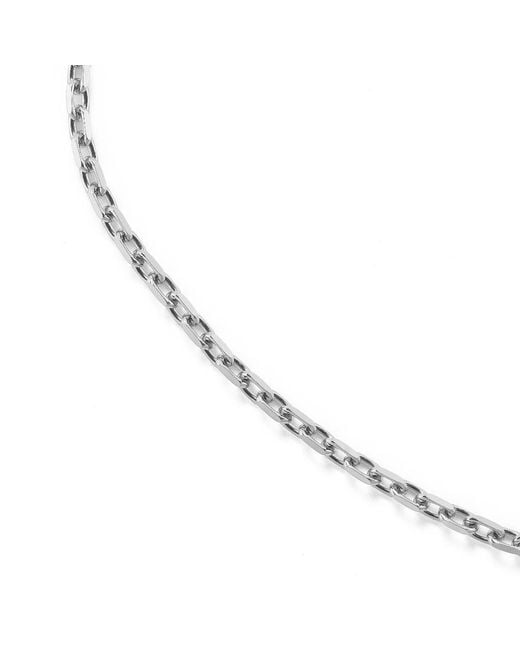 7879 Metallic Platinum Forte Chain Bracelet