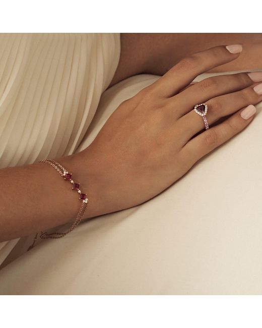 Juvetti Pink Forma Bracelet