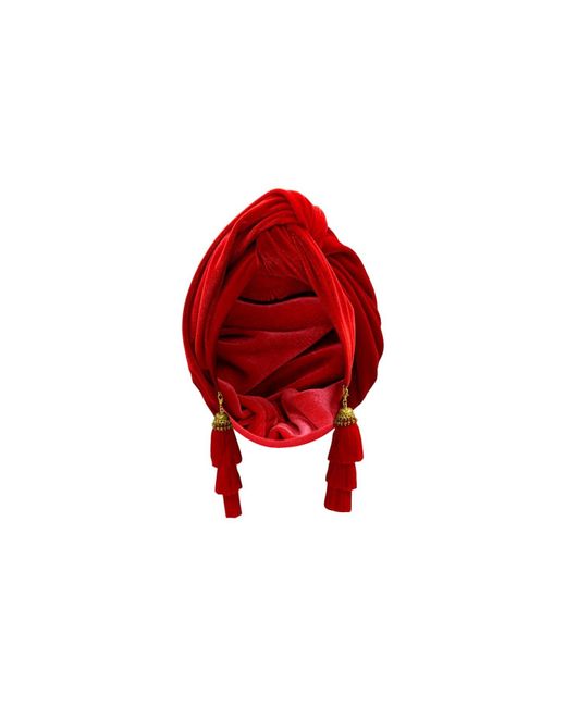Julia Clancey Red Ruby Swinglette Turban