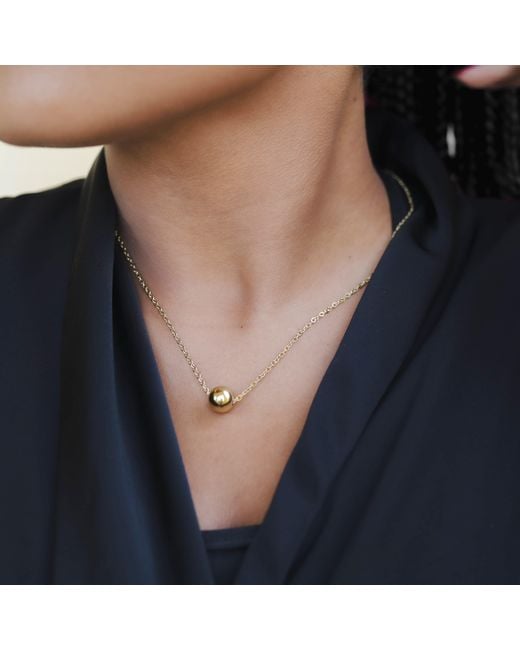 Lei & Mar Co. Metallic The Luna Pendant