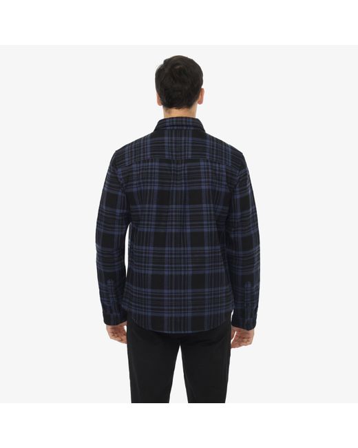 Vustra Blue Boulder Haven Overshirt for men