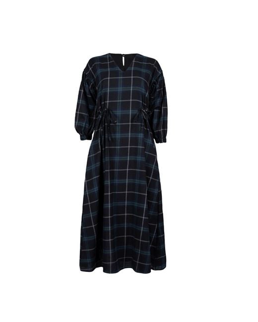 NUMBAT Black Klara Tartan Dres