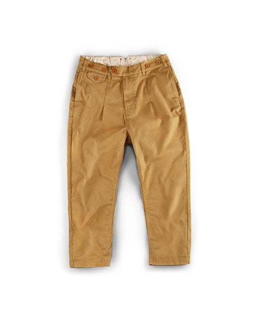 &SONS Trading Co Yellow Andsons Beckett Trousers Tan for men