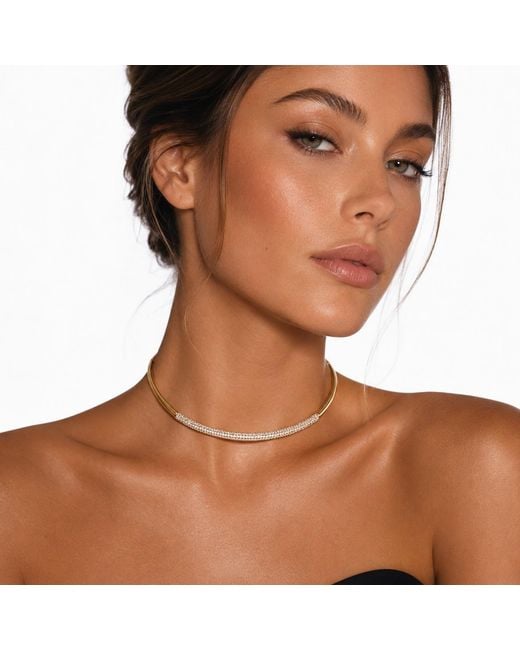 La Soula Jewelry Metallic Anais Chokeer