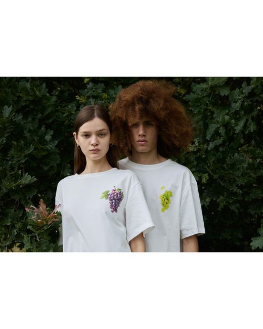 Sour Figs White Grape Print T-Shirt