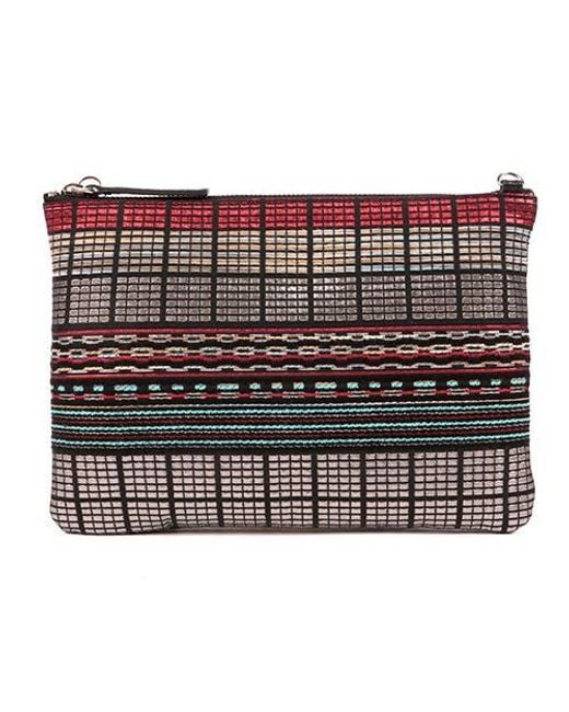 SJW BAGS LONDON Metallic Richoux Clutch/Bag