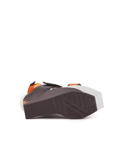 United Nude Brown Delta Run Wedge