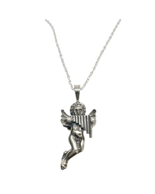 Tg-Jewellery by Tamara Gervasio Metallic Cherub Panflute Necklace – Sterling