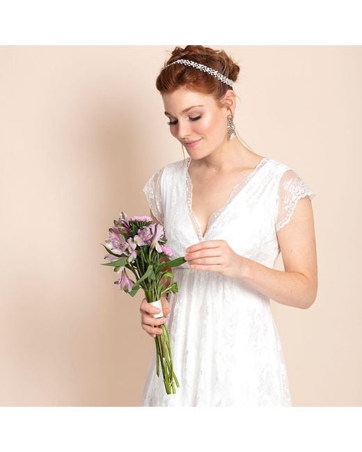 Alie Street London Gray Evangeline Wedding Dress