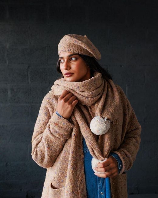 Mabli Natural Sprinkles Scarf