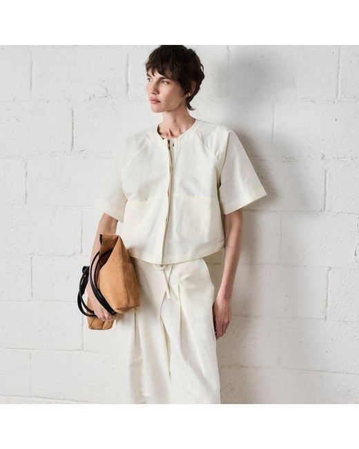 Mafalda Natural Neutrals Valentina Camel Suede Tote Bag