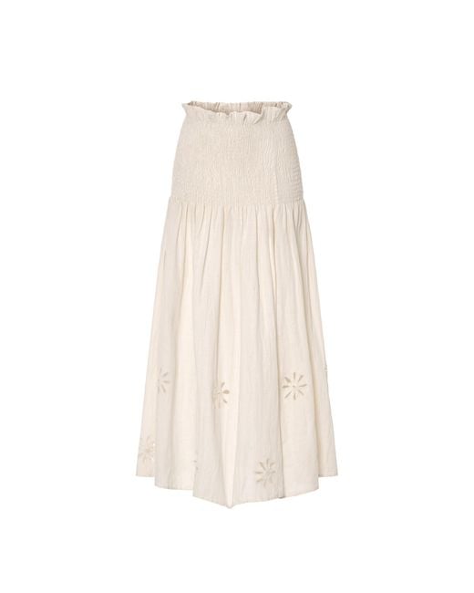 Par & Escala White Alma Skirt