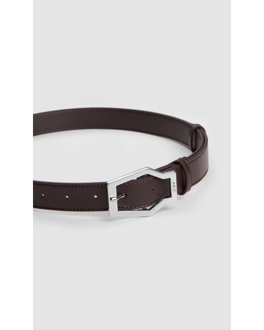 PREVU Brown Karel Belt Midi