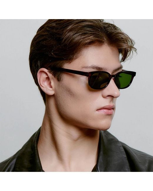 A.Kjærbede Green Charlie Sunglasses Demi Tortoise