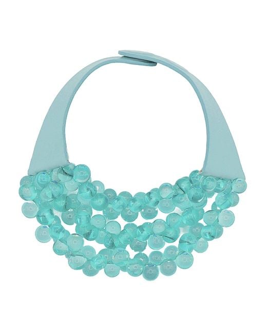 Fairchild Baldwin Blue The Bubble Light Necklace