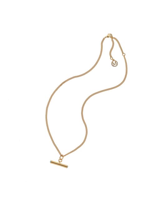Emma Holland Jewellery Metallic Crystal T Bar Necklace