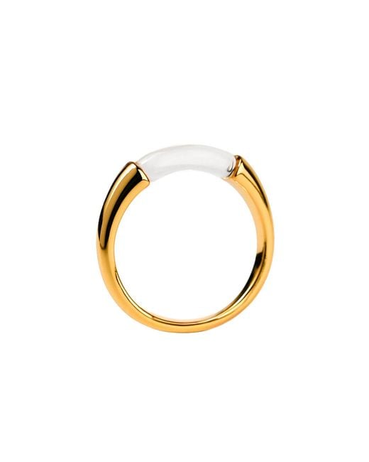 Zynnia Collective Metallic Split Ring