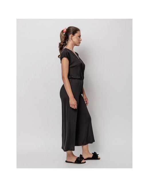 Oh!Zuza Blue Jumpsuit With Short Sleeves