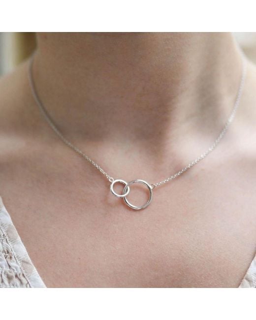 Auree Jewellery Metallic Kelso Rings Necklace
