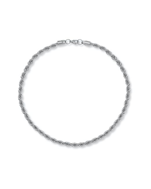 A Weathered Penny Metallic Rope Chain Necklace