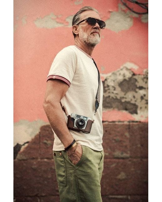 &SONS Trading Co Natural Neutrals Fontana T-Shirt Raw for men