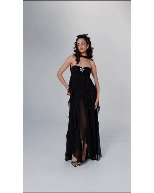 Nana Jacqueline Black Mariah Dress