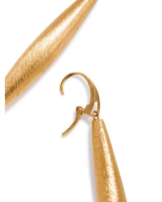 Jaredjamin Metallic Zeppelin Cora One Drop Earrings