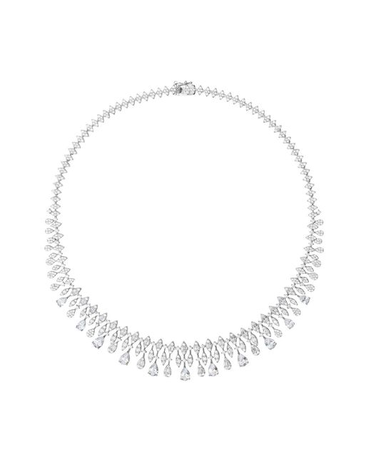 Latelita London Metallic Duchess Moissanite Statement Necklace