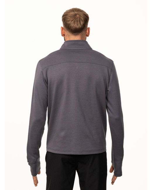 Saved Lab Blue Quarter Zip for men