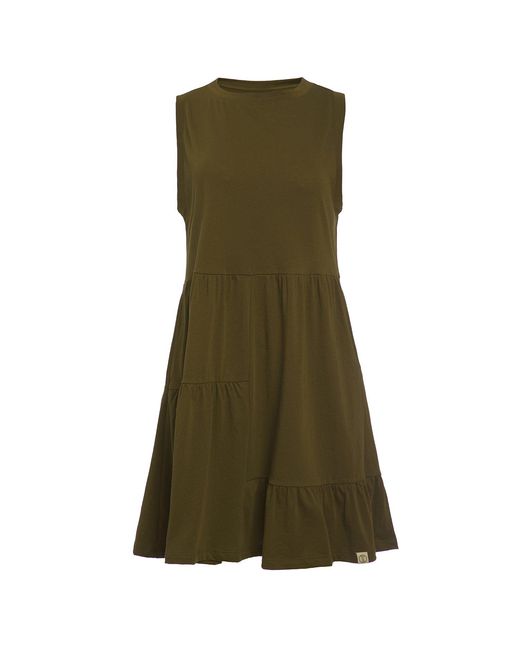 LOVETRUST Green Josephine Tiered Dress