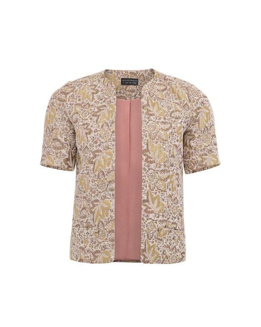 Misha Vaidya Pink Ariana Jacket
