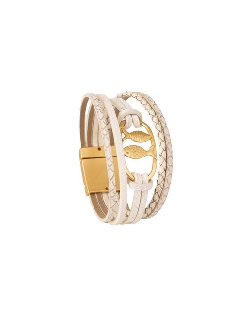 Saachi Metallic Coastal Multi Strand Bracelet