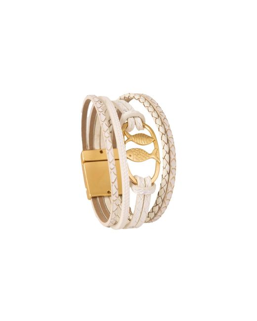 Saachi Metallic Coastal Multi Strand Bracelet