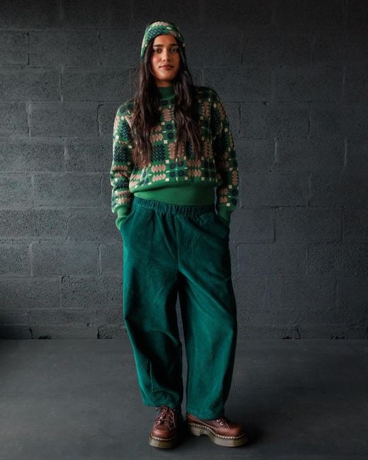 Mabli Green Carthen Cotton Head Wrap