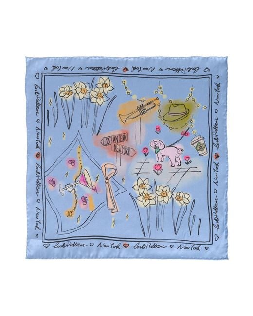 Lost Pattern Blue New York for men