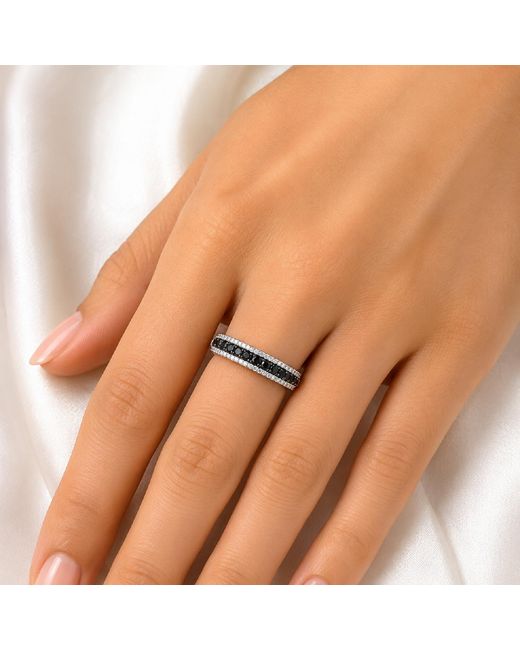 Artisan Metallic 18K & Diamond Eternity Band Ring