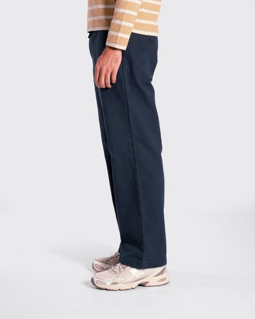 Far Afield Blue House Trouser for men