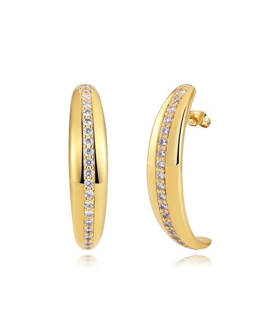 Zepplin the Label Metallic Lustra Hoops