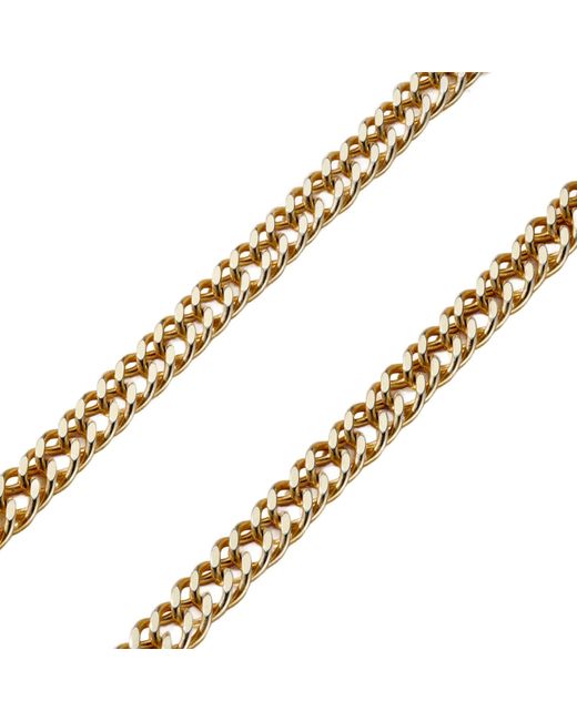 Posh Totty Designs Metallic Double Curb Chain Necklace