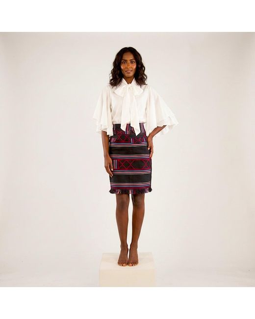Nyny Ryke Gray Ada, Bow Tie Silk Blouse, Sophisticated Day-To-Evening Top