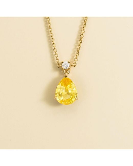 Juvetti Metallic Ori Medium Pendant Necklace