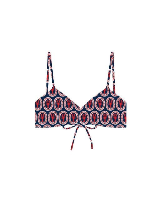 Blackbough Swim Brown Sophia Scrunched Top Lobsta