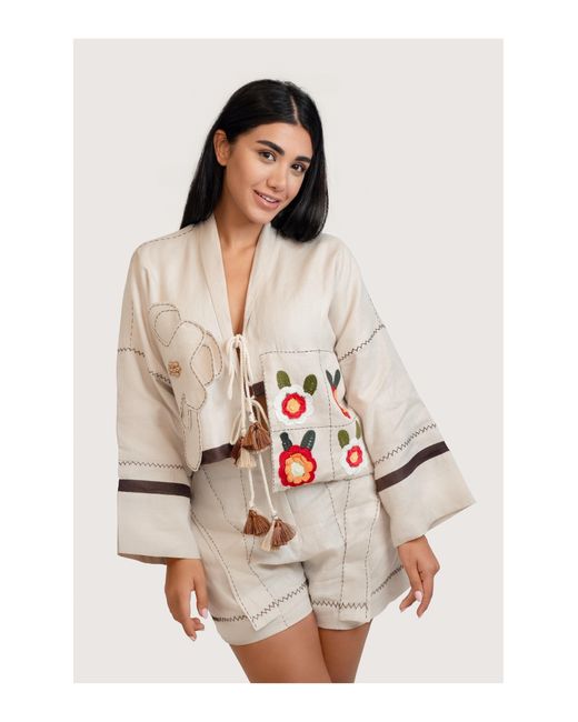 Muda Clothing Fz Llc Natural Neutrals Emily Top