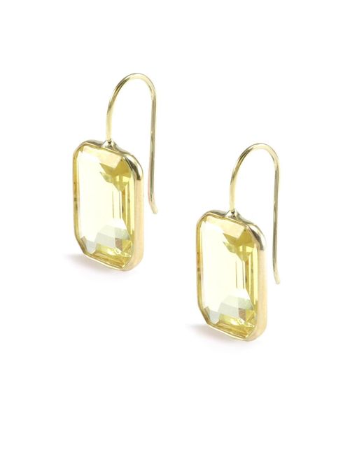 Hye Jane Jewelry Metallic Medium Gemma Lemon Hydro Quartz Earrings