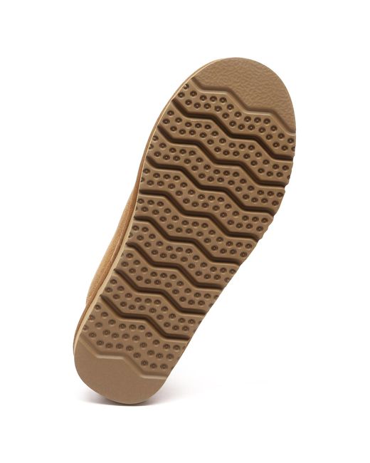 EverAu Australia Brown Mossy Adjustable Slippers for men